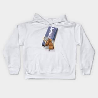 Yummy Chocolate Bar Kids Hoodie